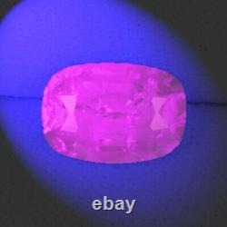 1.41 ct EXTREMELY RARE FLUORESCENT NEON BLUE NATURAL SODALITE See Vdo RS