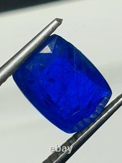 1.59 Carat Natural Extremely Rare Blue Hauynite Facated Gemstone