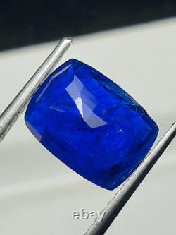 1.59 Carat Natural Extremely Rare Blue Hauynite Facated Gemstone