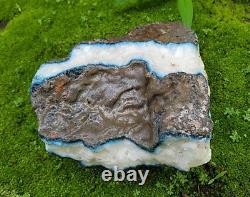 1244G New Discovery Sumatra Extreme Rare Dumortierite Rough Blue Mineral
