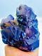 1387g Natural Extremely Rare Blue Color Phantom Cubic Large Fluorite Specimen