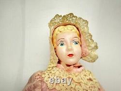 18 Antique C1850 Extremely Rare China Head Doll WithGreat Outfit