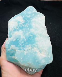 1870 Gram Extremely Rare Quality Caribbean Calcite freeform Cute Real Crystal