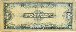 1923 $1 HORSE BLANKET EXTREMELY RARE BLUE BACk- SILVER CERTIFICATE