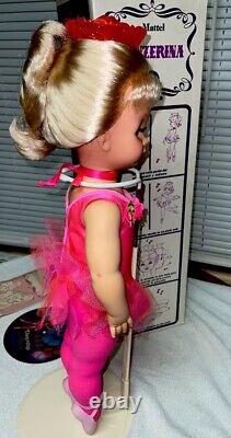 1968 Mattel Dancerina Doll European Version/Works Great! Extremely Rare HTF