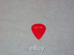1980s B. B. King Tour Issued Guitar Pick EXTREMELY RARE! (BB KING) King Of Blues