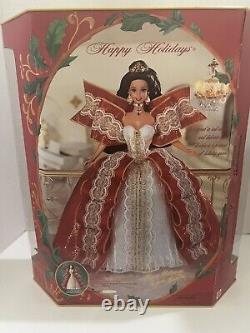 1997 Holiday Barbie Extremely RARE Misprint Blue Eyes On Back Picture