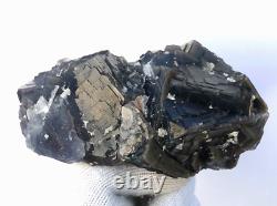 2.20lb Stunning Fluorite Deep Blue Zoning Color Extremely Rare Specimen