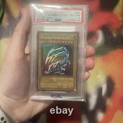 2002 SDK 001 Blue-Eyes White Dragon 1st Edition Ultra Rare Yu-Gi-Oh! Card PSA 6