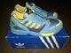 2004 Adidas Torsion Zx 8000 Aqua/yellow Brand New Size 8 Extremely Rare