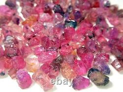 20Grams UV reactive extremely rare hot Pink and blue bi colour sapphire roughlot