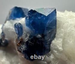 213 Ct. Extremely Rare Top Blue Spinel Crystals On Matrix From Hunza @Pak