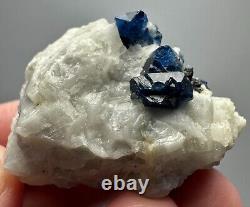 213 Ct. Extremely Rare Top Blue Spinel Crystals On Matrix From Hunza @Pak