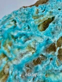 2662 Gram Extremely Rare Top Blue Color Ball Shape Aragonite Specimen @AFG