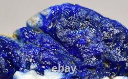 271GM Extremely Rare Natural Blue HAUYNE Crystals On Matrix Specimen Afghanistan