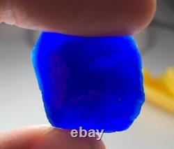 31.70 Carat Natural Royal Ink Blue Hayune Extremely Rare Gem From Afghanistan