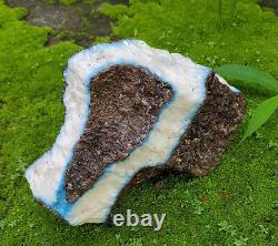 331G New Discovery Sumatra Extreme Rare Dumortierite Rough Blue Mineral Specimen