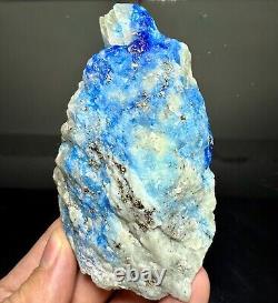 383 Gram Extremely Rare Top Blue Hauyne Crystals, Gonnardite, Pyrites, Calcite