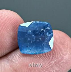 6.60 CT Extremely Rare Blue Alkali Beryl Top Cut Gemstone Afghanistan Badakhshan
