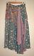 6 Anthropologie Asymmetrical Patchwork Floral Silk Scarf Skirt Extremely Rare