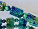 7.8 Majestic Piece /Extreme Rare/AAAAAAZURITE MALACHITE Tube Bracelet M1408