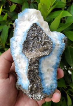 915gr Extreme Rare Dumortierite Rough Blue Mineral Specimen