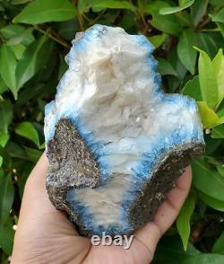 915gr Extreme Rare Dumortierite Rough Blue Mineral Specimen