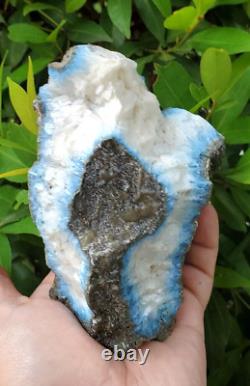 915gr Extreme Rare Dumortierite Rough Blue Mineral Specimen