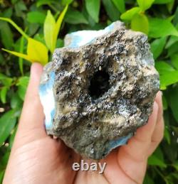 915gr Extreme Rare Dumortierite Rough Blue Mineral Specimen