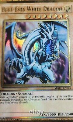 A One-of-a-kind Blue Eyes White Dragon Yu-Gi-Oh! Extreme Misprint -US Seller