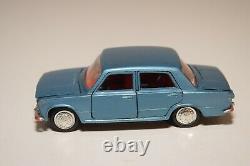 A21 143 Edil Toys 7 Fiat 124 Metallic Blue Excellent Extremely Rare Hubs