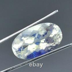 AAA 18.75 Ct Natural Yellow Opal Blue Fire Extremely Rare GIT Certified Gemstone