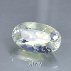 AAA 18.75 Ct Natural Yellow Opal Blue Fire Extremely Rare GIT Certified Gemstone