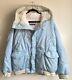 Authentic Extremely Rare BONEVILLE Blue/Silver Winter Jacket Size 52