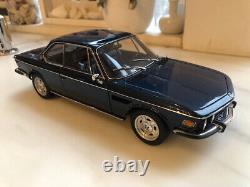 Autoart 1/18 BMW 3.0 CSI Met Blue model # 70672 extremely rare discontinued no b