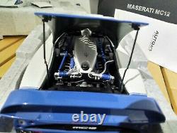 Autoart 118 1/18 Maserati MC12 Pearl White Blue 75801 Extreme Rare Diecast
