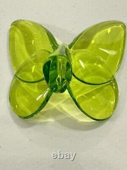 BACCARAT Crystal Butterfly Paperweights-Handcrafted Figurines-EXTREMELY RARE Lot