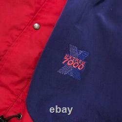 BERGHAUS EXTREM 7000 Vintage Jacket Gore-Tex 90s Rare Parka Outdoor Men Red Blue