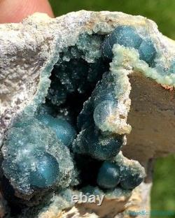 BLUE Wavellite HIGH END NEW FIND LARGE EXTREMELY VERY, VERY RARE Arkansas
