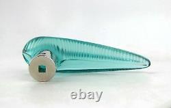 Baccarat Extremely Rare Empreinte Turquoise Gilt Door Handle Made In France