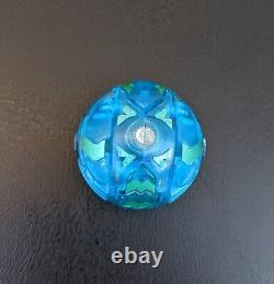 Bakugan Translucent Midnight Percival Blue Aquos 550g Extremely Rare