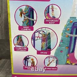 Barbie Team Stacie Extreme Sports Playset 2018 Mattel GBK61 NEW SEALED RARE HTF