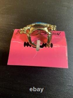 Betsey Johnson Crab Ring Extremely Rare- 15