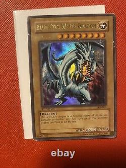 Blue-Eyes White Dragon LOB-001 1st Edition