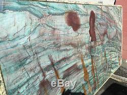 Blue Louise Granite Slabs Super Exotic and extremely rare for counter tops/walls