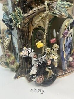 Blue Sky Clayworks The Four Seasons House Heather Goldminc 2000 Extremely Rare