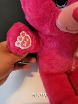 Build A Bear Pink With Feeding Tube Extremely Rare Get Well Sick Bear Well Loved