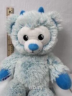 Build a Bear Blue Blast Frost Snow Monster Yeti HTF Extremely Rare Retired BABW