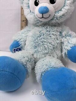 Build a Bear Blue Blast Frost Snow Monster Yeti HTF Extremely Rare Retired BABW