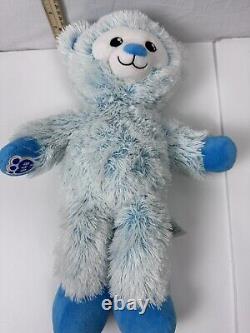 Build a Bear Blue Blast Frost Snow Monster Yeti HTF Extremely Rare Retired BABW